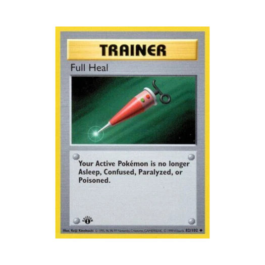 Pokemon TCG Full Heal U Base Set (English Ver.)