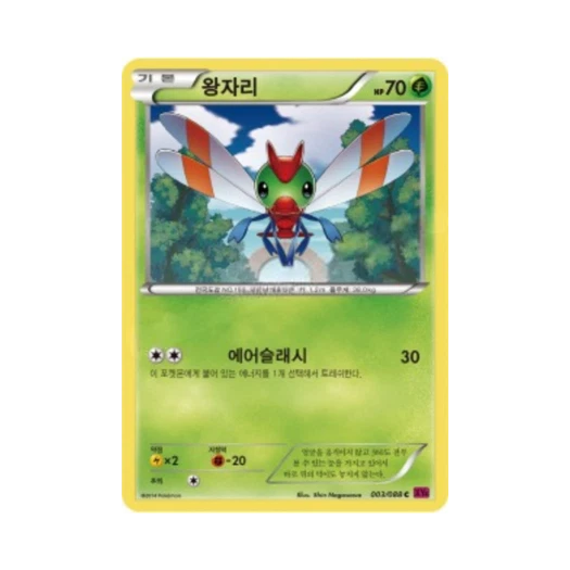 Pokemon TCG Yanma C Phantom Gate (Korean Ver.)