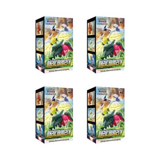 Pokemon TCG Sword & Shield Expansion Pack Paradigm Trigger 4 Boxes (Total Pack of 120/Korean Ver.)