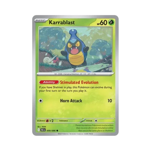 Pokemon TCG Karrablast C Black Bolt (English Ver.)