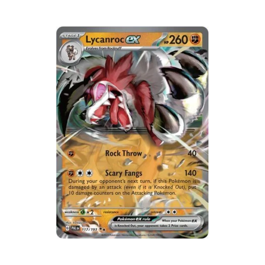 포켓몬 TCG 루가루암 ex DR 팔데아 이볼브드 (영문판)