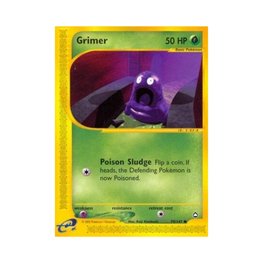 포켓몬 TCG 질퍽이 C 아쿠아폴리스 (영문판)