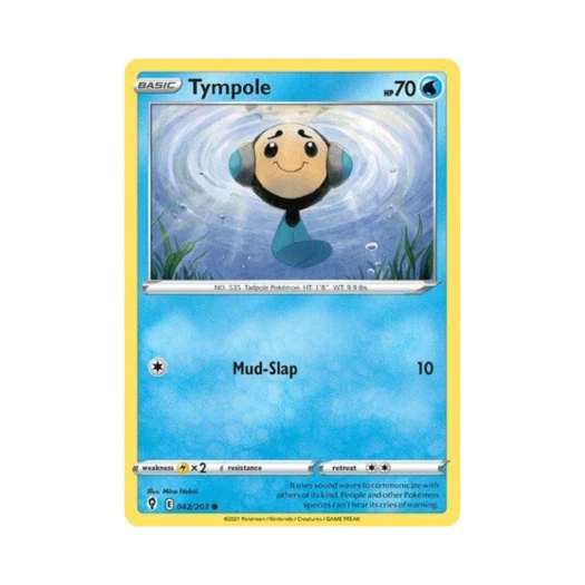 포켓몬 TCG 동챙이 C 이볼빙 스카이즈 (영문판)