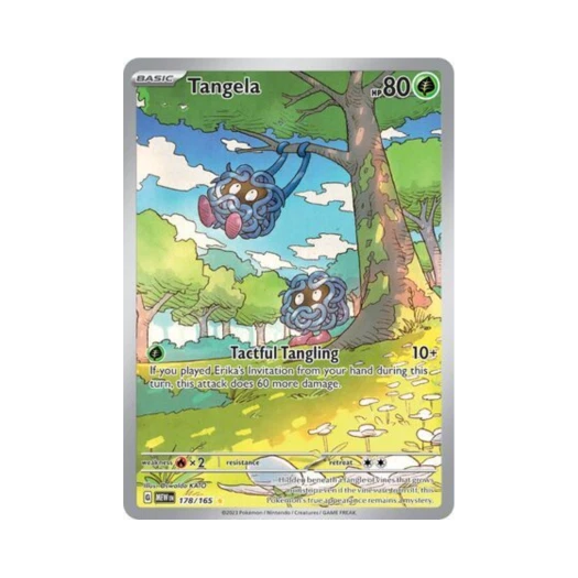 Pokemon TCG Tangela IR Scarlet & Violet 151 (English Ver.)