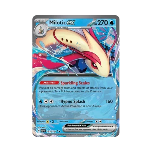 포켓몬 TCG 밀로틱 ex DR 서징 스파크 (영문판)
