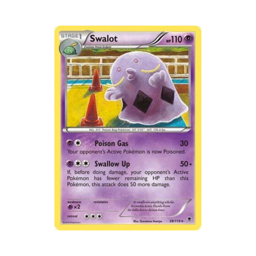 포켓몬 TCG 꿀꺽몬 R 팬텀 포스 (영문판)