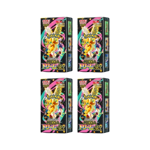 포켓몬 TCG 메가 하이클래스팩 메가 드림 ex 4 박스 (40팩/일어판) 카드 이미지