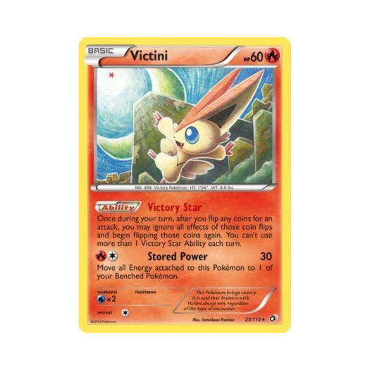 포켓몬 TCG 비크티니 RH 레전더리 트레져스 (영문판)