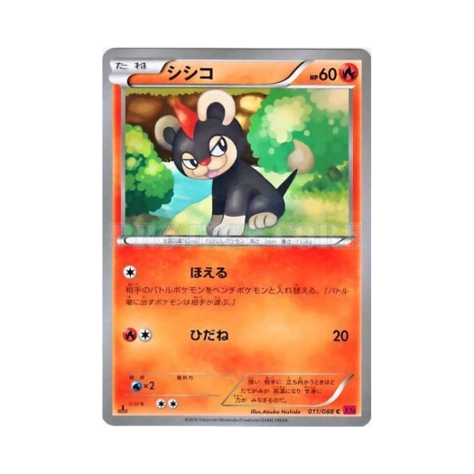 Pokemon TCG Litleo C Phantom Gate 1st Edition (Japanese Ver.)