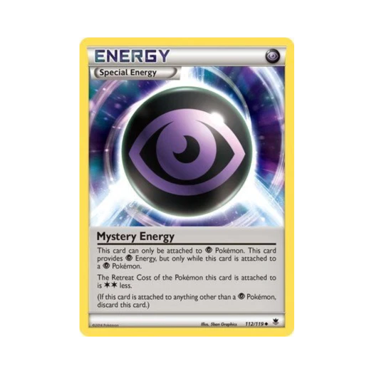포켓몬 TCG 미스터리 에너지 U 팬텀 포스 (영문판)