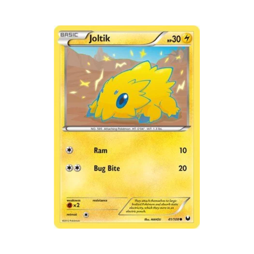 Pokemon TCG Joltik C Dark Explorers (English Ver.)