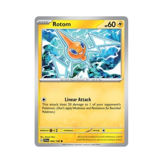 포켓몬 TCG 로토무 C 스칼렛 & 바이올렛 (영문판)