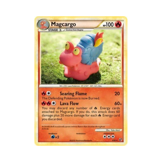 포켓몬 TCG 마그카르고 RH 언던티드 (영문판)