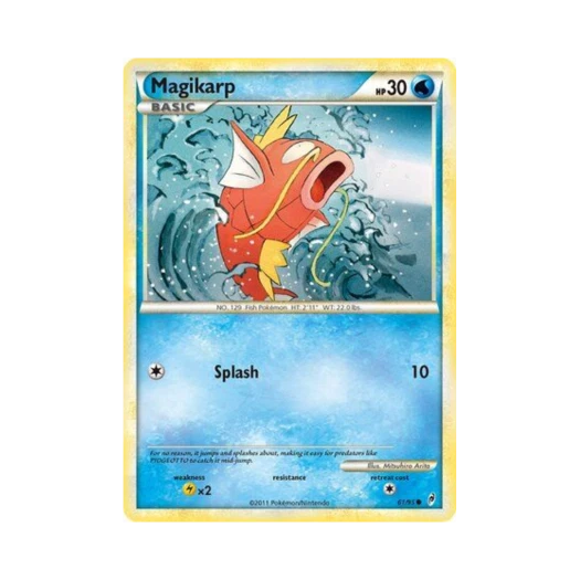 포켓몬 TCG 잉어킹 C 콜 오브 레전즈 (영문판)