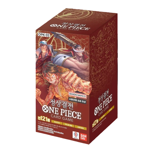 원피스 TCG OPK-02 부스터 팩 정상결전 박스 (24팩/한글판) 상품 이미지