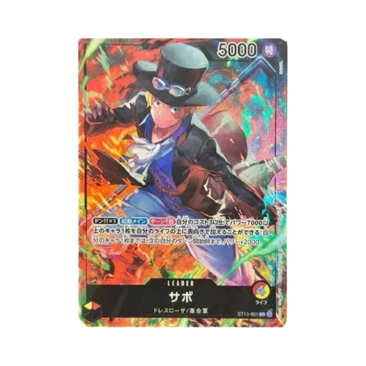 원피스 TCG 사보 L ST13-001 세븐 일레븐 프로모션 카드 (일어판) 상품 이미지