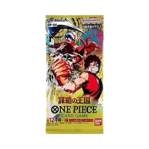 원피스 TCG OP-04 부스터 팩 킹덤 오브 인트리그 팩 (6장/일어판) 상품 이미지
