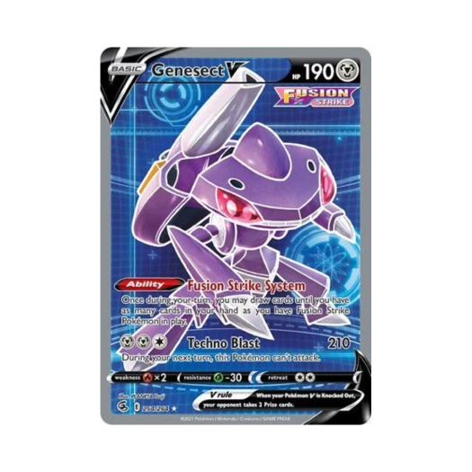포켓몬 TCG 게노세크트 V RU 퓨전 스트라이크 (영문판)