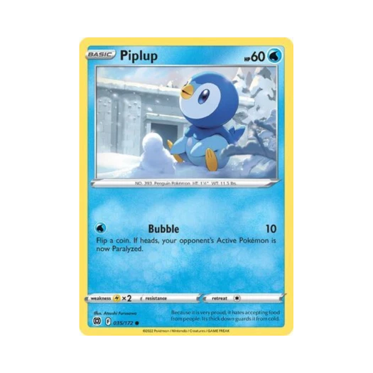 포켓몬 TCG 팽도리 C 브릴리언트 스타즈 (영문판)