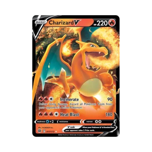 Pokemon TCG Charizard V HRV Brilliant Stars (English Ver.)