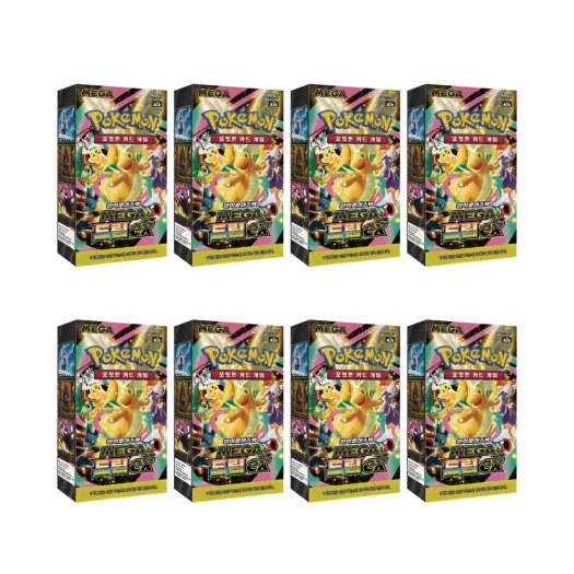 포켓몬 TCG 메가 하이클래스팩 메가 드림 ex 8 박스 (총 80팩/한글판) 카드 이미지