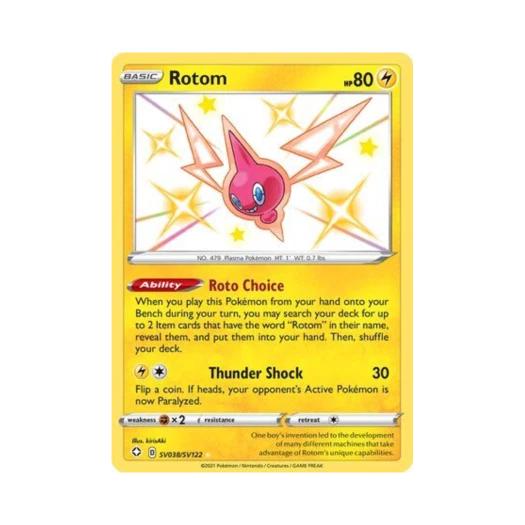 Pokemon TCG Rotom RS Shining Fates (English Ver.)