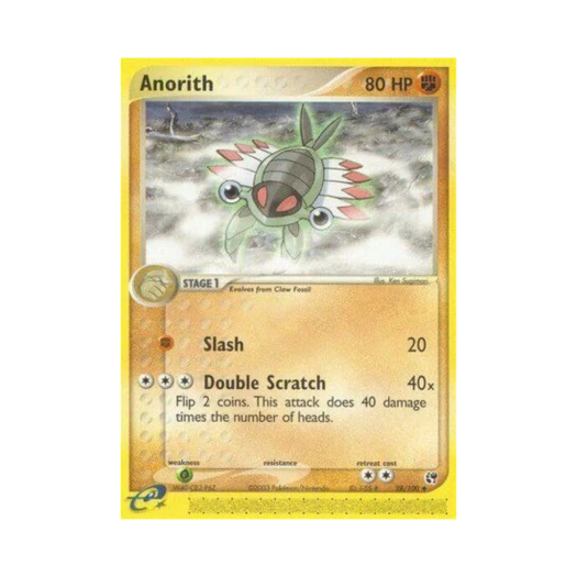 포켓몬 TCG 아노딥스 U EX 샌드스톰 (영문판)