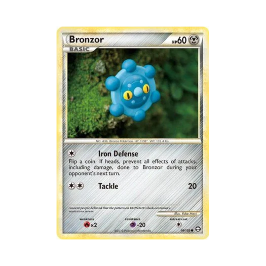 Pokemon TCG Bronzor C Triumphant (English Ver.)
