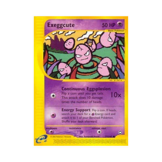 Pokemon TCG Exeggcute C Aquapolis (English Ver.)