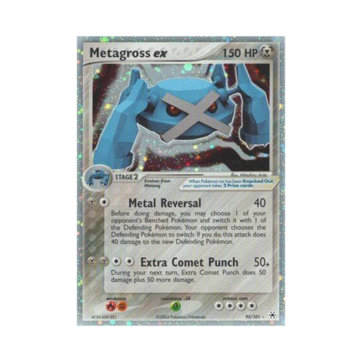 포켓몬 TCG 메타그로스 ex RHe EX 히든 레전드 (영문판)