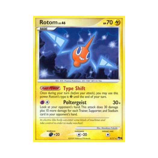 포켓몬 TCG 로토무 R 팝 시리즈 9 (영문판)