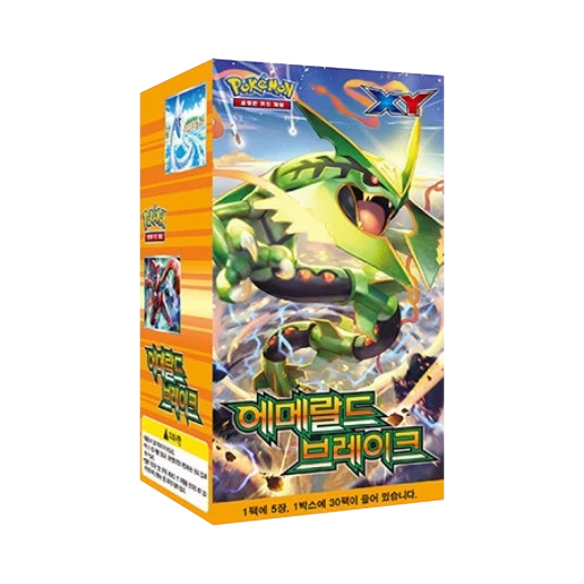 포켓몬 TCG XY 확장팩 에메랄드 브레이크 1 박스 (30팩/한글판) 카드 이미지
