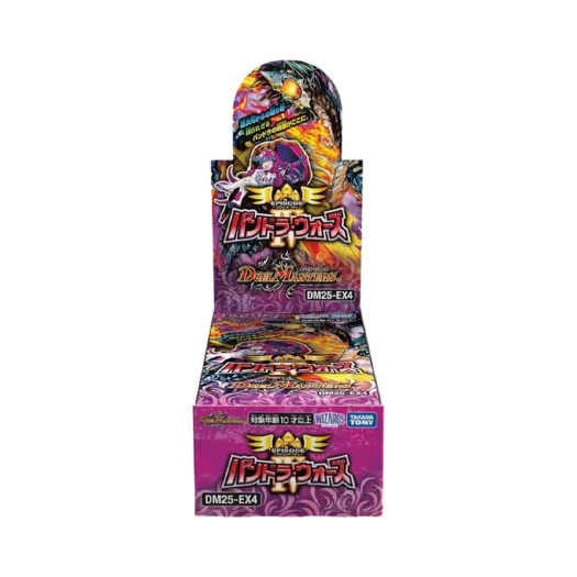 듀얼마스터즈 TCG 에피소드 4 판도라 워즈 박스 (16팩/일어판) 상품 이미지