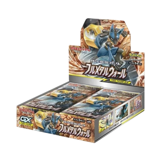 포켓몬 TCG 썬&문 강화 확장팩 풀메탈월 박스 (일어판) 카드 이미지