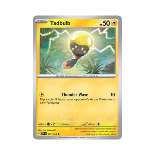 포켓몬 TCG 빈나두 C 팔데아 이볼브드 (영문판) 카드 이미지