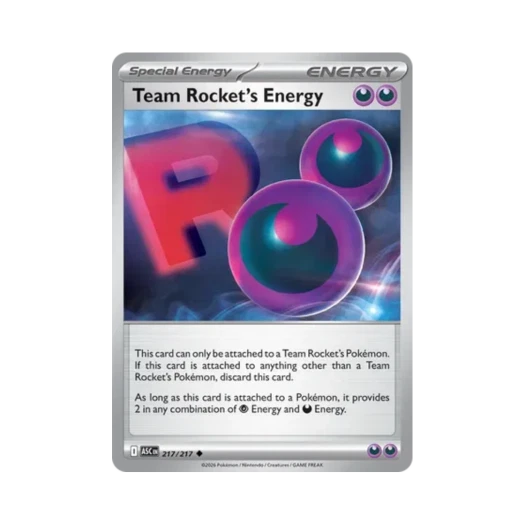 Pokemon TCG Team Rocket's Energy S Mega Evolution Ascended Heroes (English Ver.)