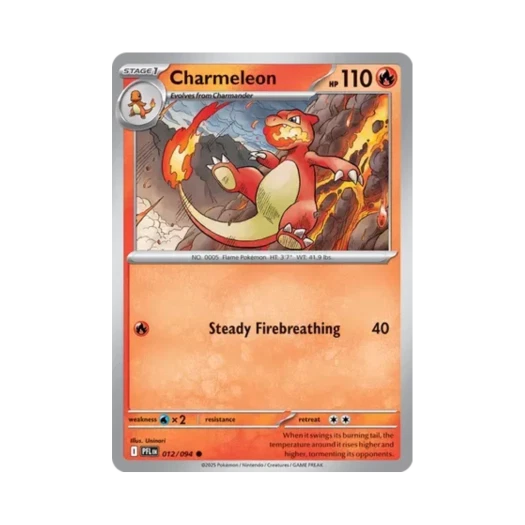 포켓몬 TCG 리자드 C 판타스말 플레임즈 (영문판) 카드 이미지