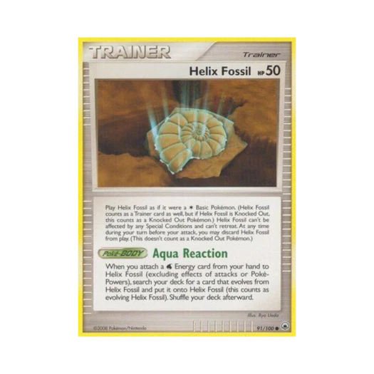포켓몬 TCG 조개화석 C 마제스티 던 (영문판)