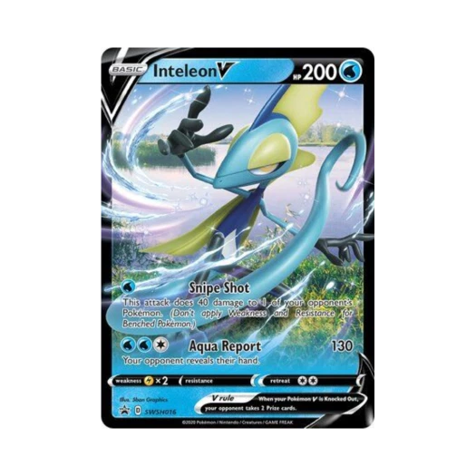 포켓몬 TCG 인텔리레온 V P 소드 & 실드 프로모카드 (영문판)