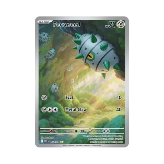 Pokemon TCG Ferroseed IR White Flare (English Ver.)