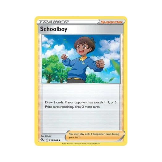 포켓몬 TCG 스쿨보이 U 퓨전 스트라이크 (영문판)