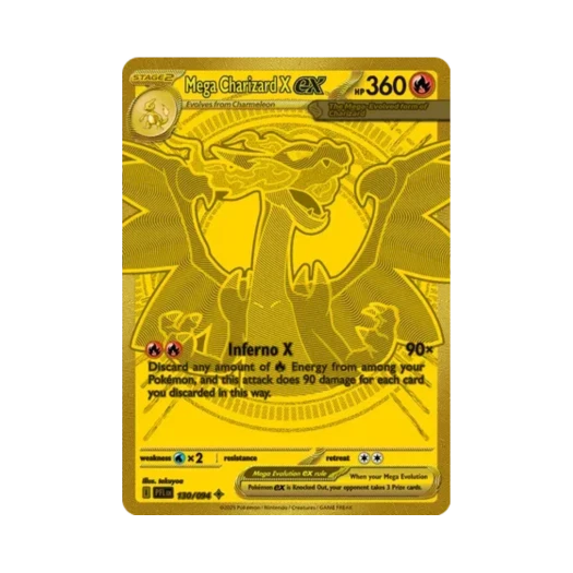 포켓몬 TCG 메가 리자몽 X ex MHR 판타스말 플레임즈 (영문판)