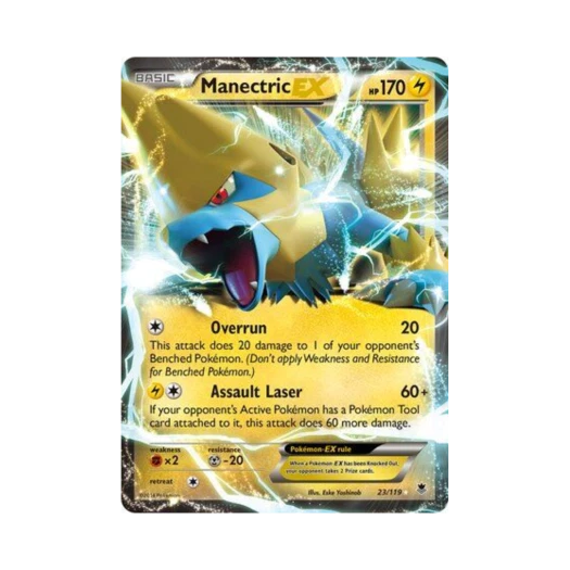 Pokemon TCG Manectric EX RHE Phantom Forces (English Ver.)