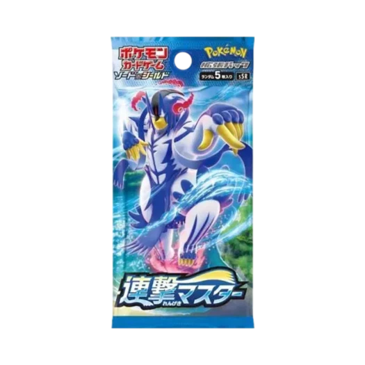 포켓몬 TCG 소드&실드 확장팩 연격마스터 팩 (5장/일어판) 카드 이미지