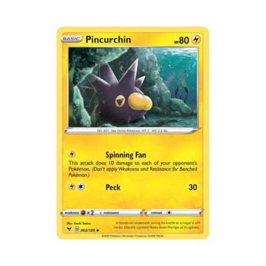 포켓몬 TCG 찌르성게 U 비비드 볼티지 (영문판)