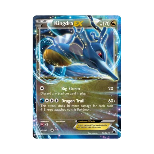 포켓몬 TCG 킹드라 EX RHE 페이츠 컬라이드 (영문판)