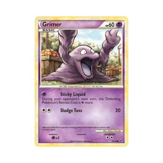 포켓몬 TCG 질퍽이 C 언던티드 (영문판)