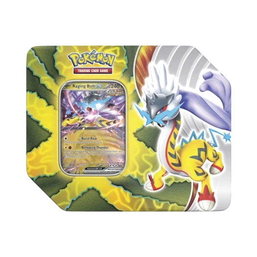 포켓몬 TCG 패러독스 데스티니즈 틴 날뛰는 우레 ex (영문판)