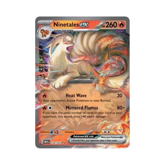 Pokemon TCG Ninetales ex DR Scarlet & Violet 151 (English Ver.)