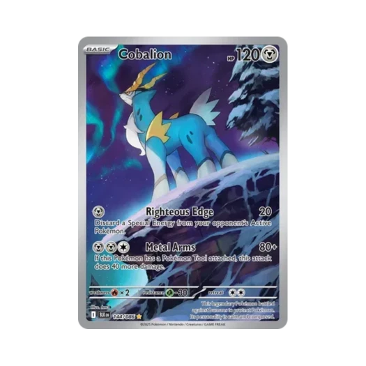 포켓몬 TCG 코바르온 IR 블랙볼트 (영문판)